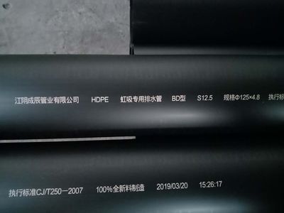 承載負(fù)壓0.8Mpa不變形hdpe虹吸雨水系統(tǒng)專用排水管質(zhì)量檢驗(yàn)報(bào)告證書(shū)